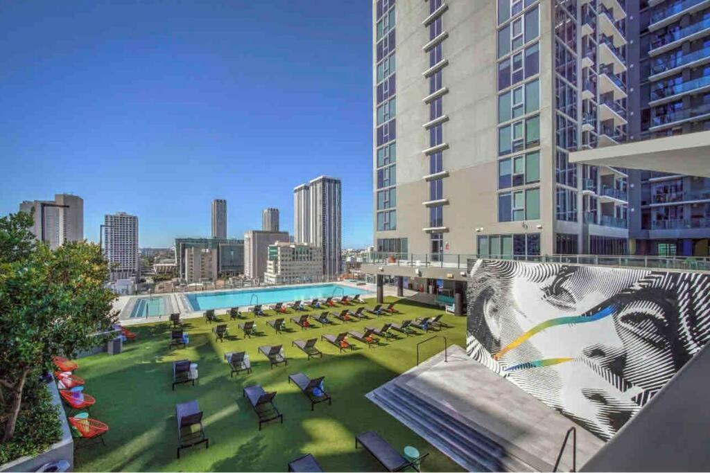 Apartamento Vibrant Studio Downtown Miami Exterior foto