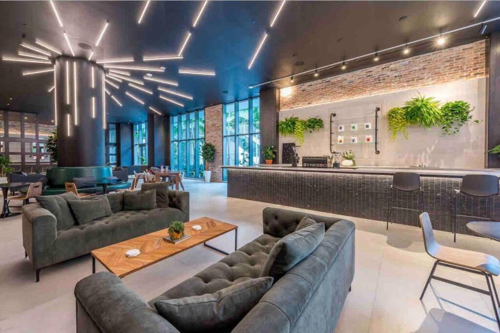 Apartamento Vibrant Studio Downtown Miami Exterior foto