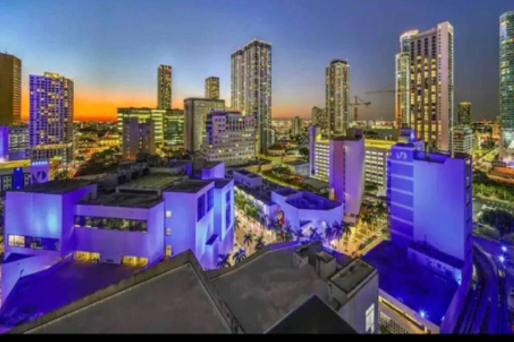 Apartamento Vibrant Studio Downtown Miami Exterior foto