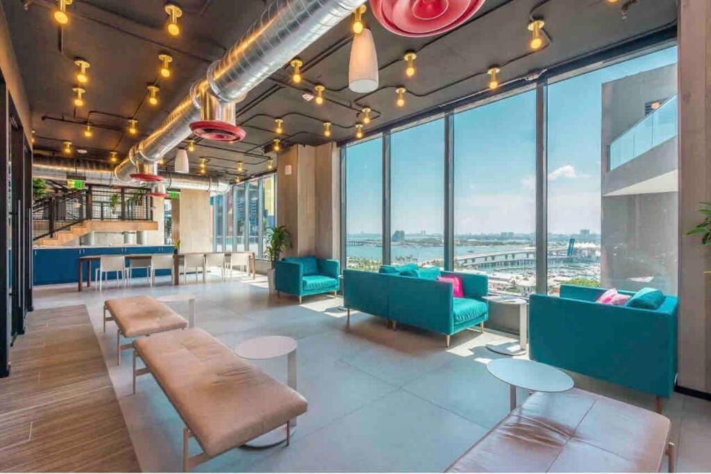 Apartamento Vibrant Studio Downtown Miami Exterior foto