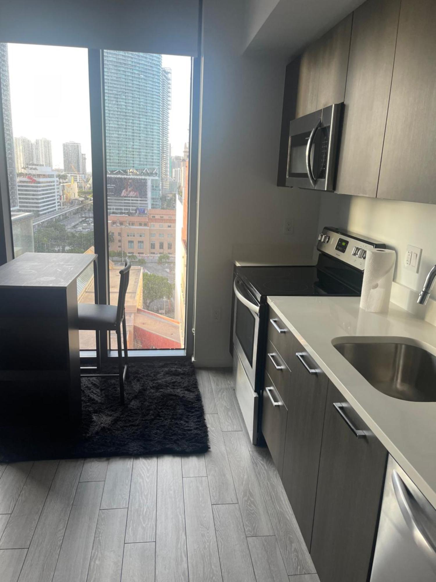 Apartamento Vibrant Studio Downtown Miami Exterior foto